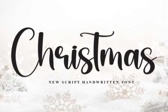 Christmas: A Warm Handwritten Font for Heartfelt Designs
