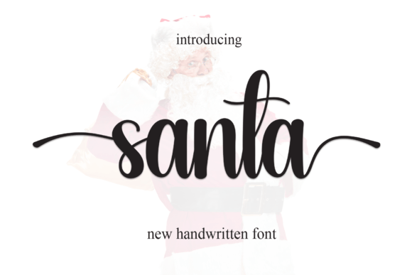 Santa: A Warm Handwritten Font for Down‑to‑Earth Designs