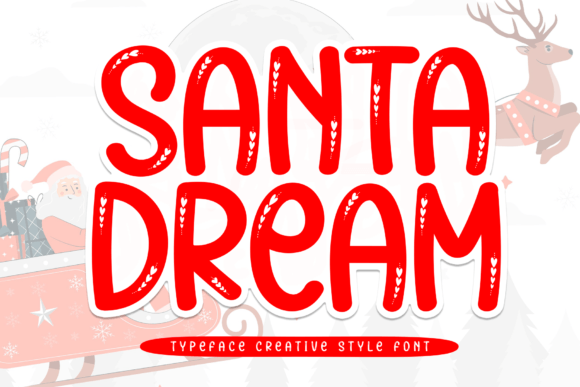 Santa Dream: An Adorable Handwritten Font for All Creations