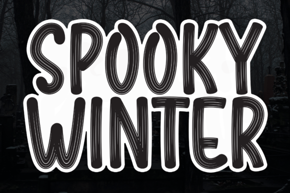 Spooky Winter: Elegant Handwriting with a Timeless Edge